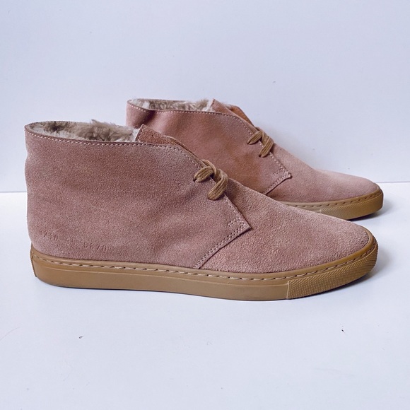 Common Projects Shoes - Common Projects Shearling Chukka
